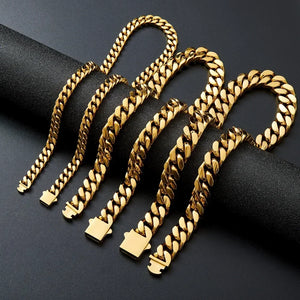 Urban Gold Cuban Chain Necklace
