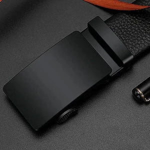 Everyday Automatic Leather Dress Belt