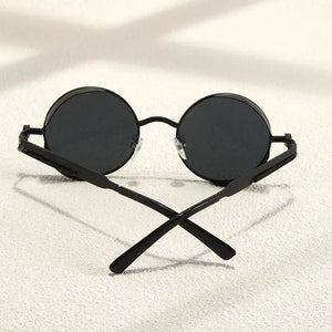 Vanguard Classic Steampunk Round Sunglasses