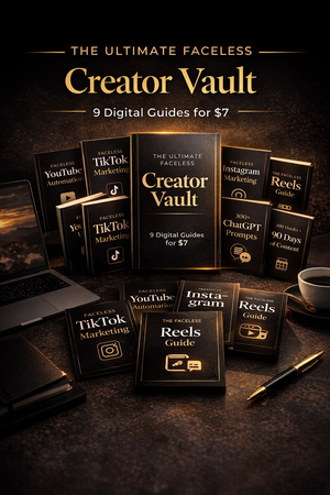 The Ultimate Faceless Creator Vault - FLASH SALE