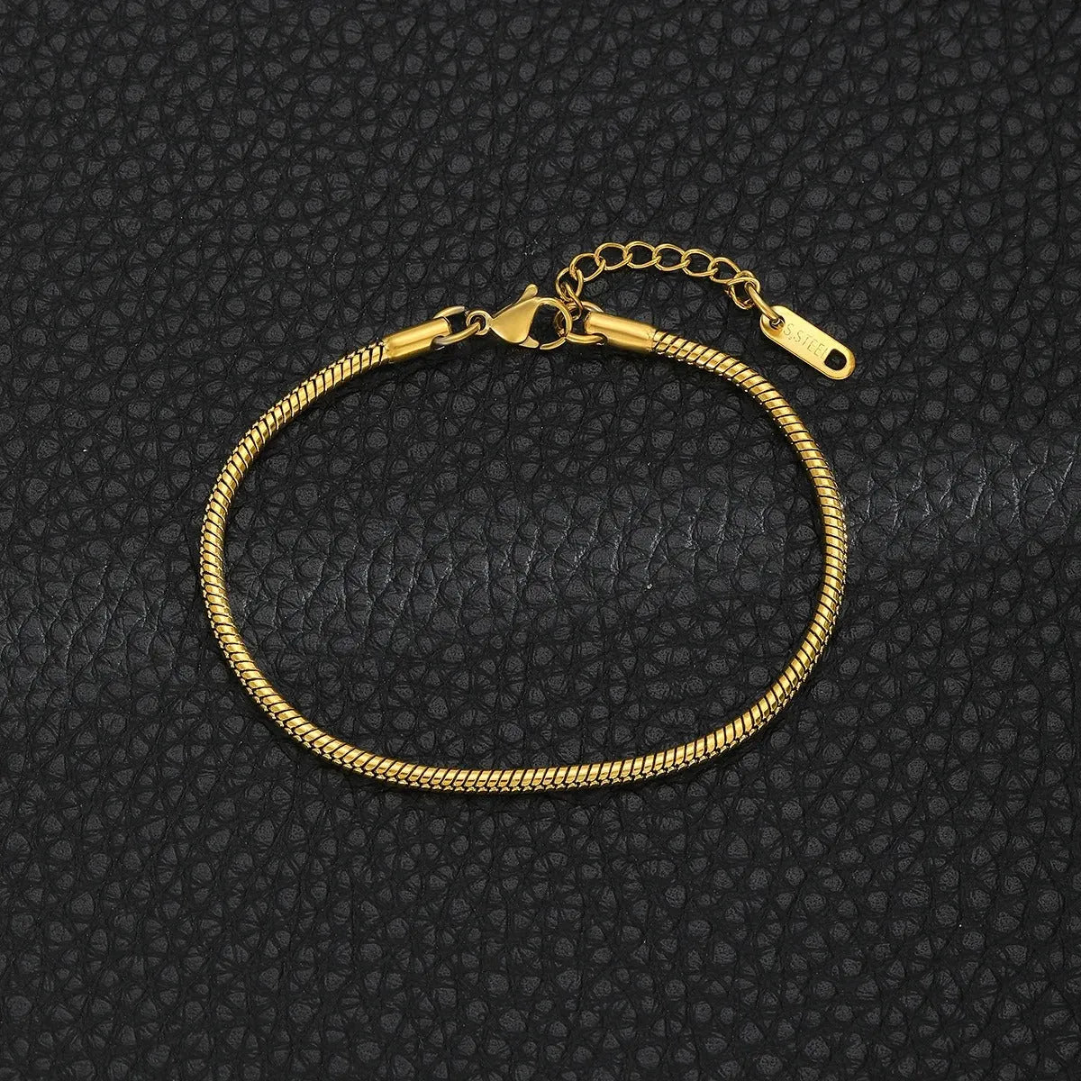 Signature Classic Gold Snake Chain Bracelet