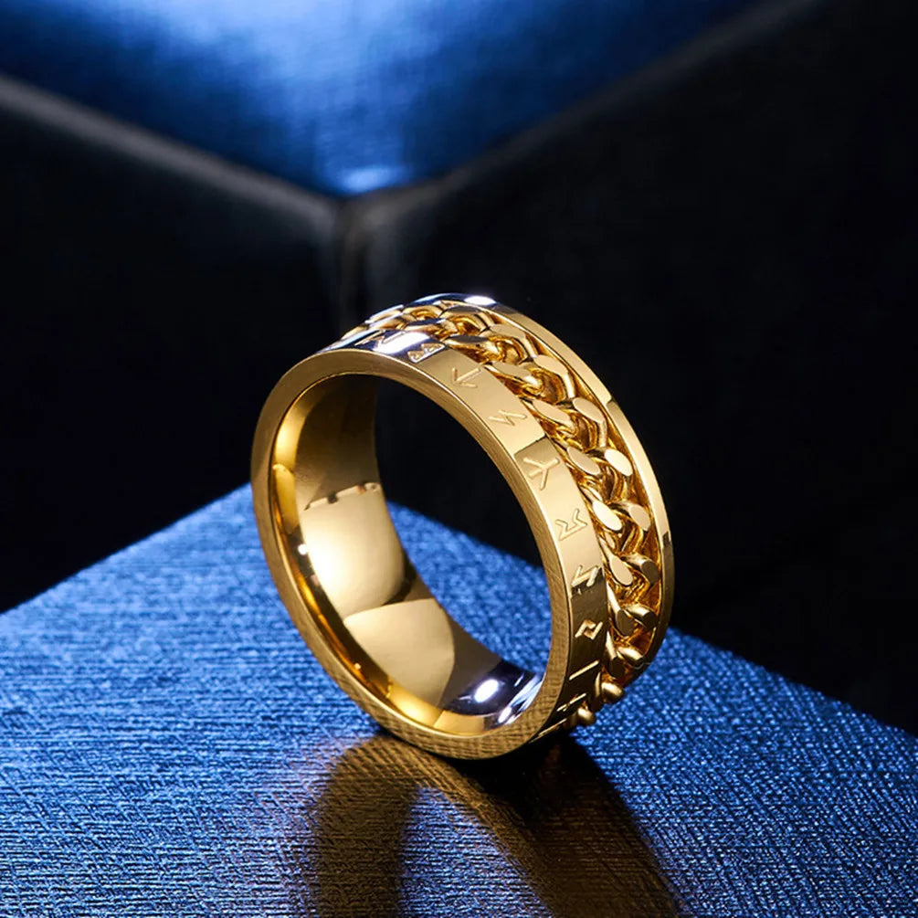 Roman Spinner Ring for Calm Moments