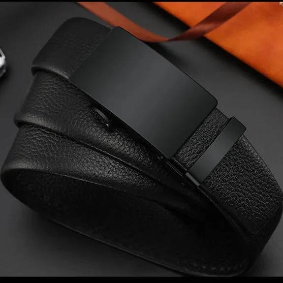 Everyday Automatic Leather Dress Belt