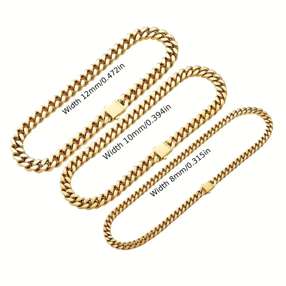 Urban Gold Cuban Chain Necklace